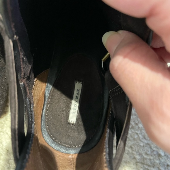 Leon Max brown suede flats Size 7.5 - Picture 8 of 12